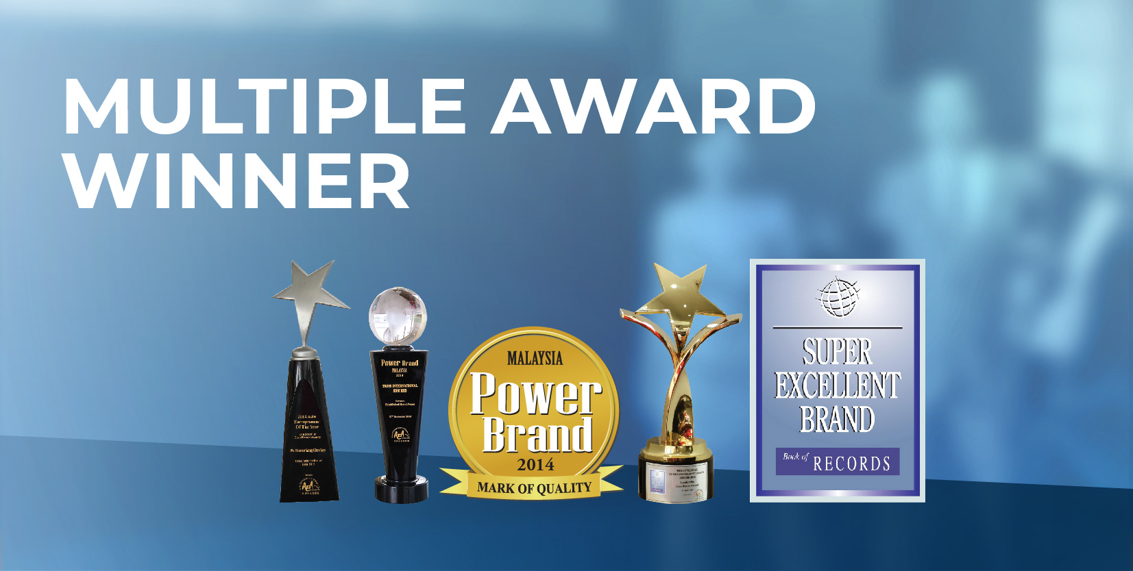 TROIS iMASTERY multiple award winner