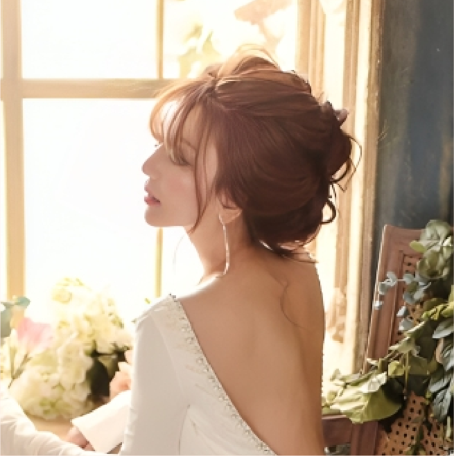 TROIS iMASTERY wedding hair style weight loss diet