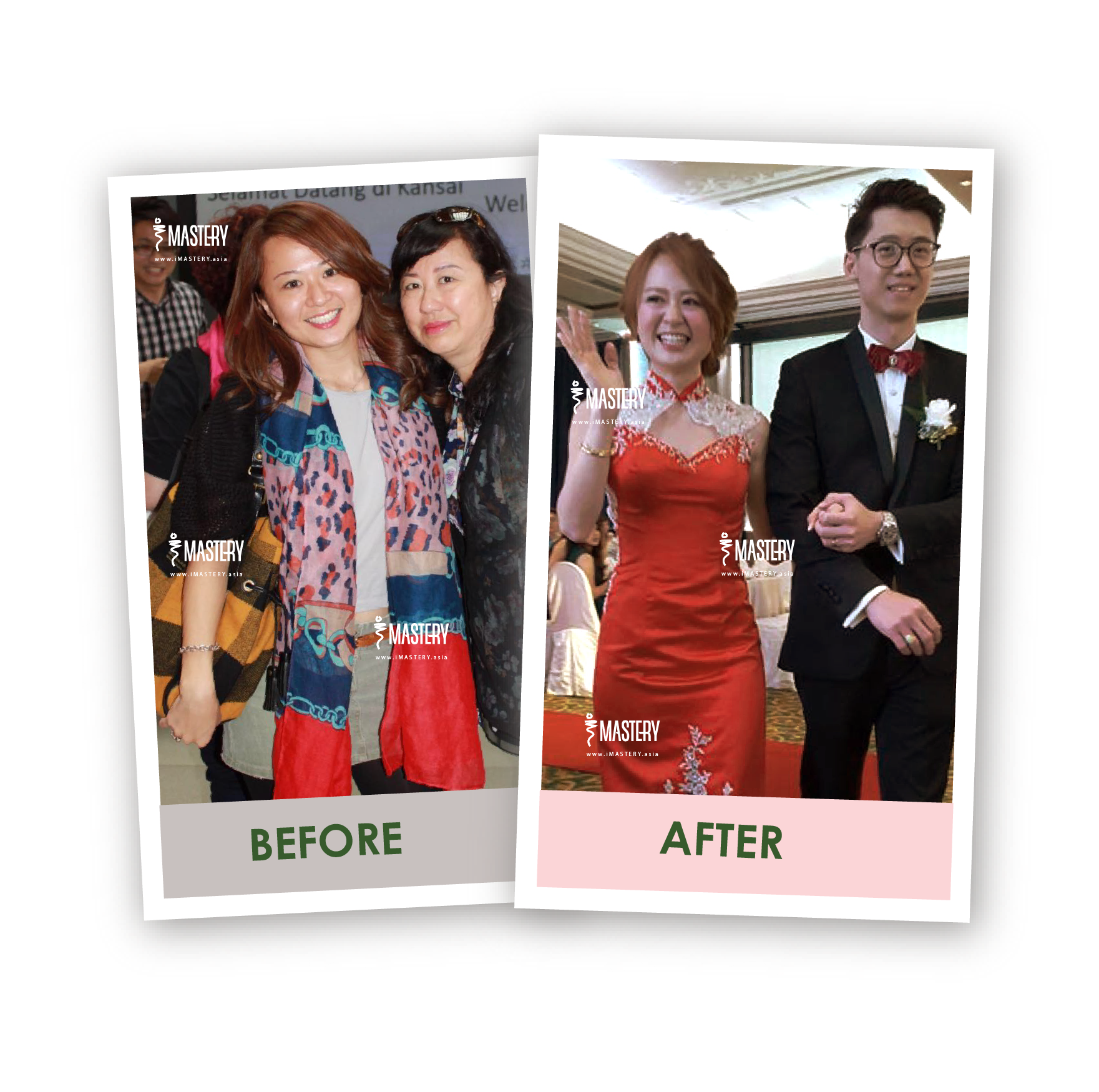 TROIS iMASTERY wedding Rachel Tan lose weight