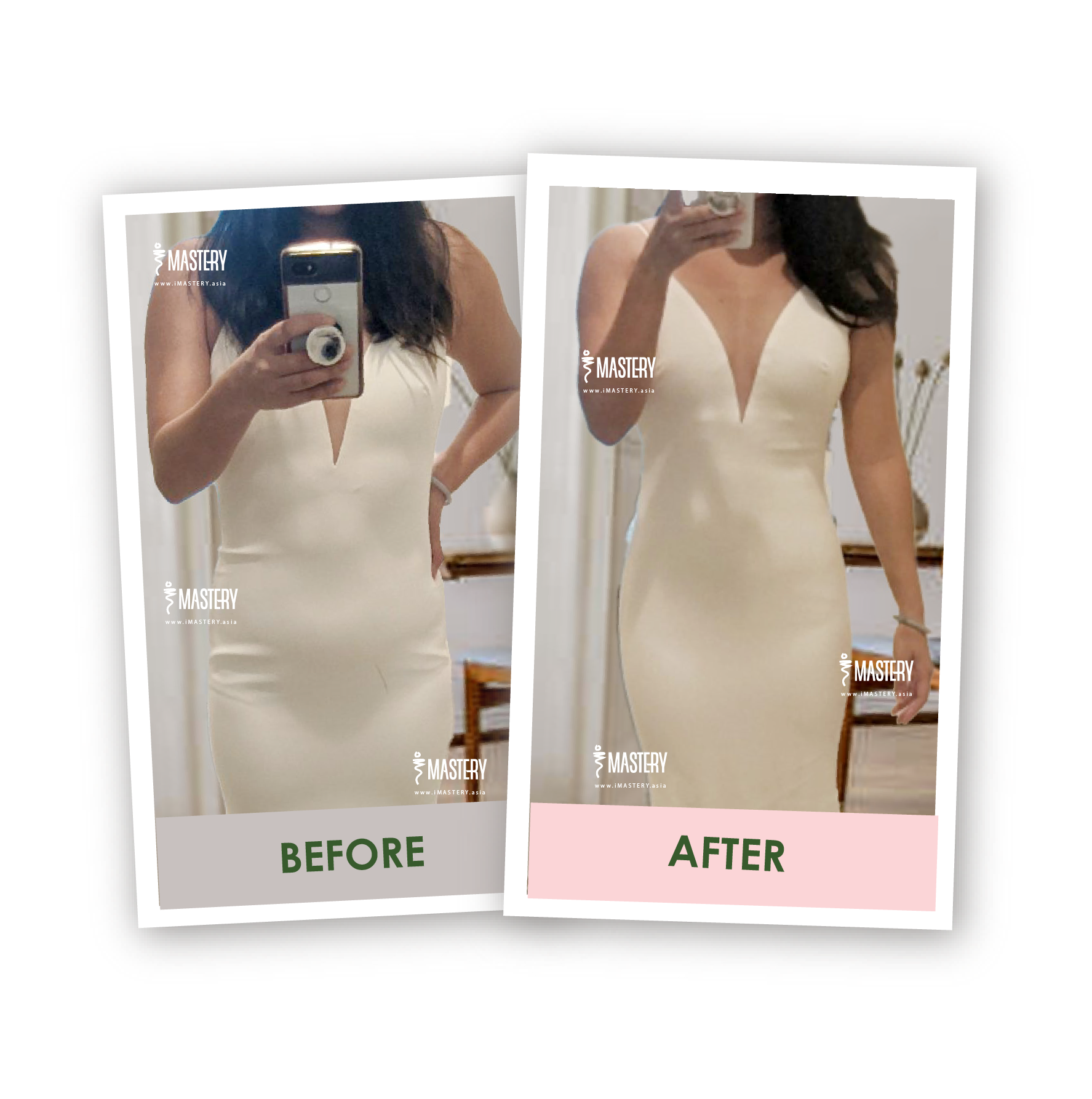 TROIS iMASTERY wedding Rochelle lose weight